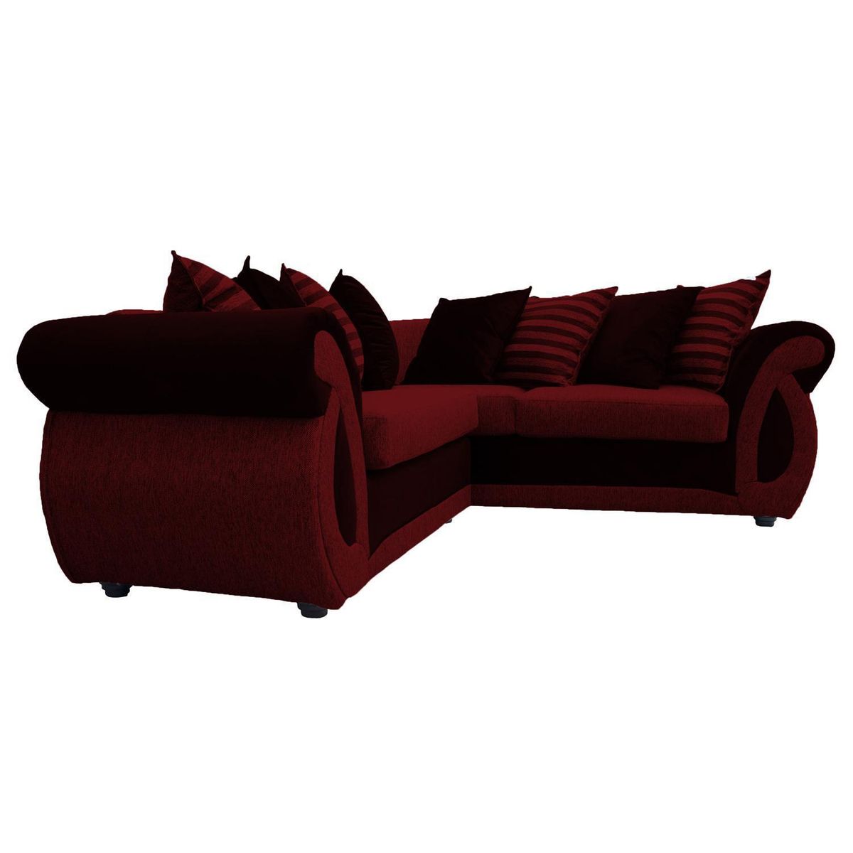 SOFAS HOME - Seccional Adria 3 Cuerpos Chenille 210x80x80 cm