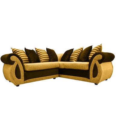 Seccional adria 3 cuerpos chenille ambarino 210x80x80 cm