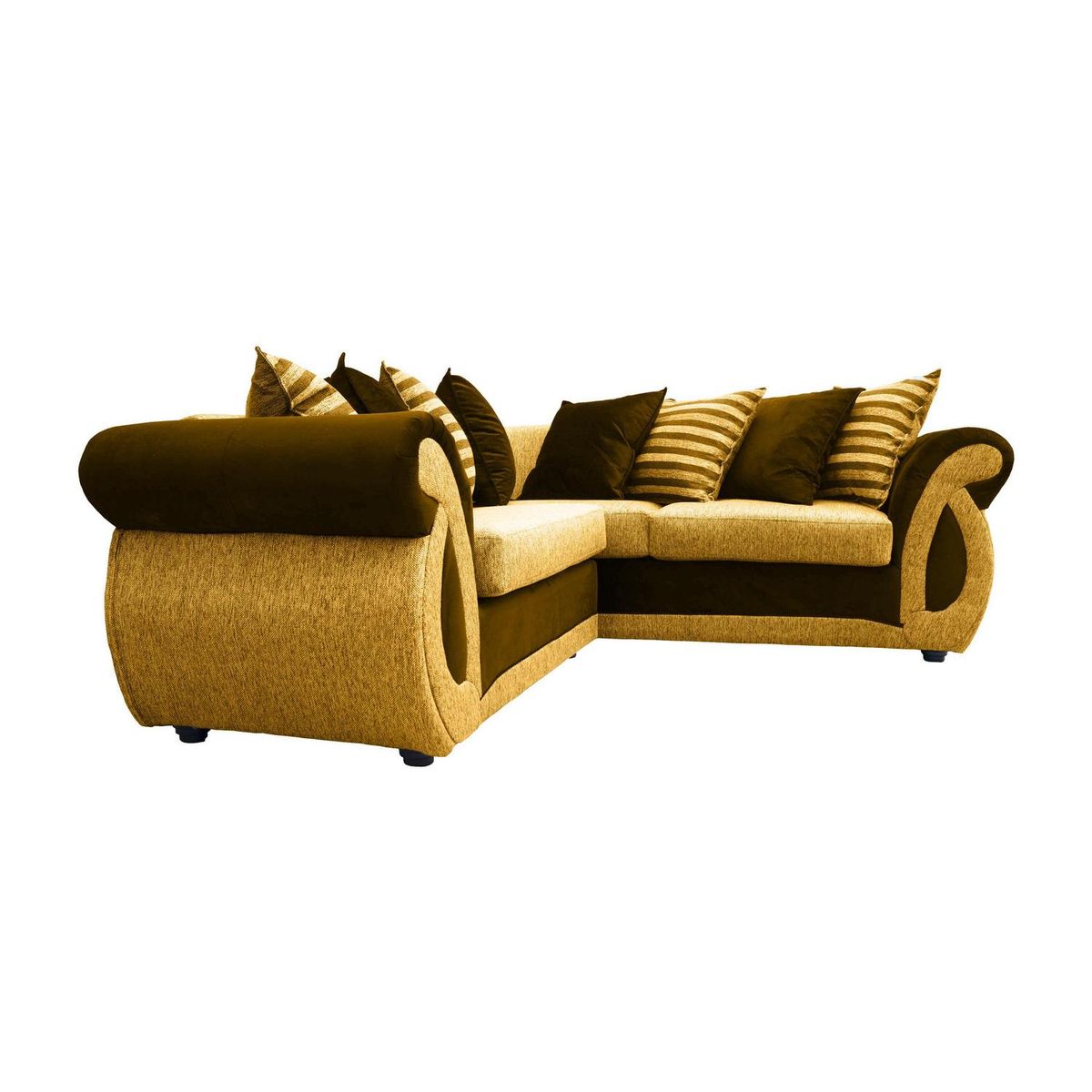 SOFAS HOME - Seccional Adria 3 Cuerpos Chenille 210x80x80 cm