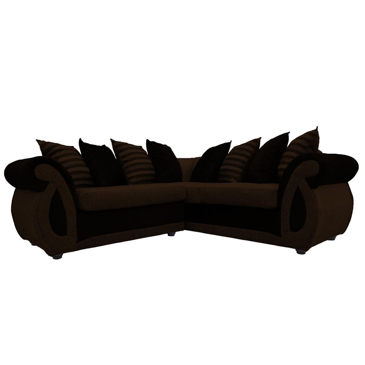SOFAS HOME - Seccional Adria 3 Cuerpos Chenille 210x80x80 cm