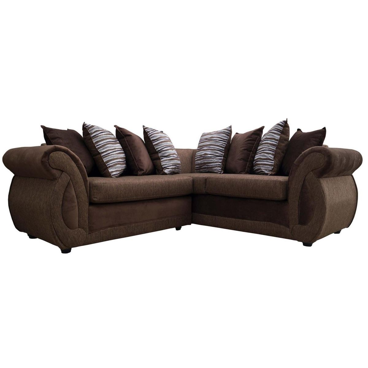 SOFAS HOME - Seccional Adria 3 Cuerpos Chenille 210x80x80 cm