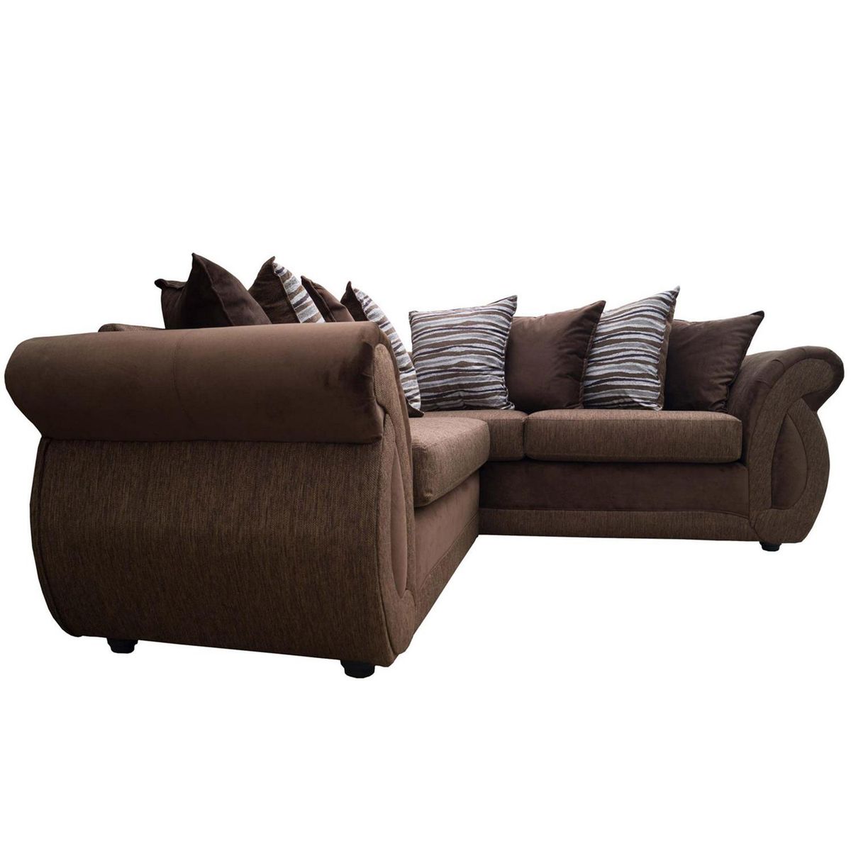 SOFAS HOME - Seccional Adria 3 Cuerpos Chenille 210x80x80 cm