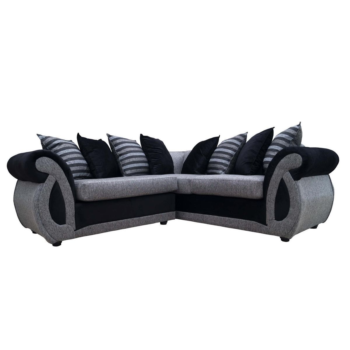 SOFAS HOME - Seccional Adria 3 Cuerpos Chenille 210x80x80 cm