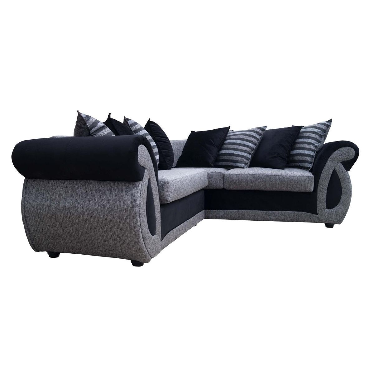 SOFAS HOME - Seccional Adria 3 Cuerpos Chenille 210x80x80 cm