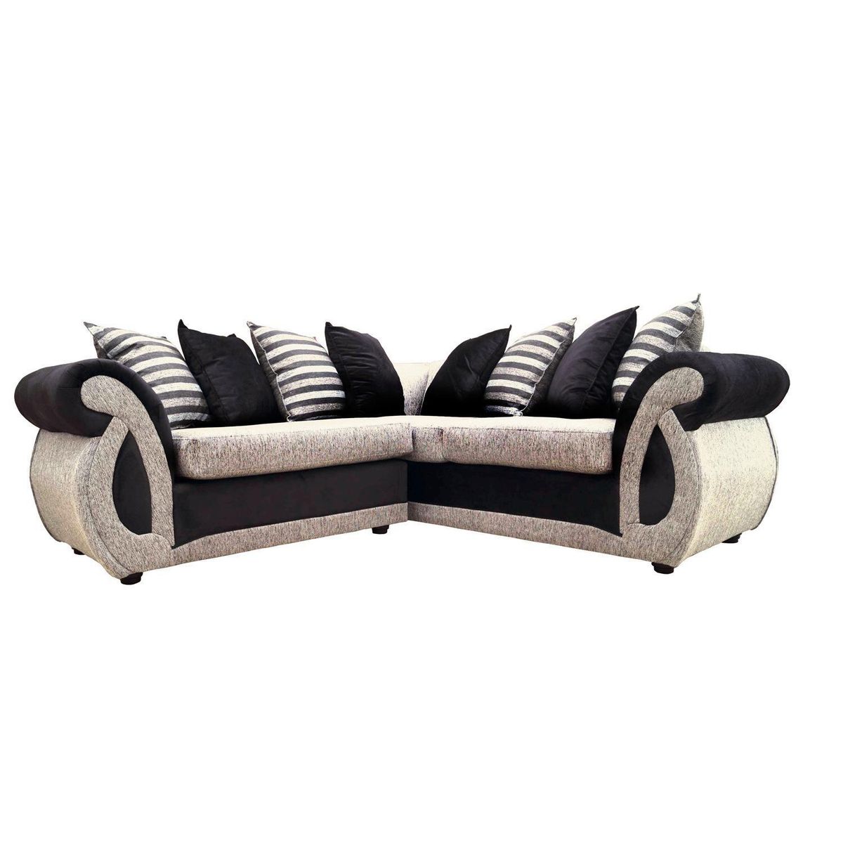 SOFAS HOME - Seccional Adria 3 Cuerpos Chenille 210x80x80 cm