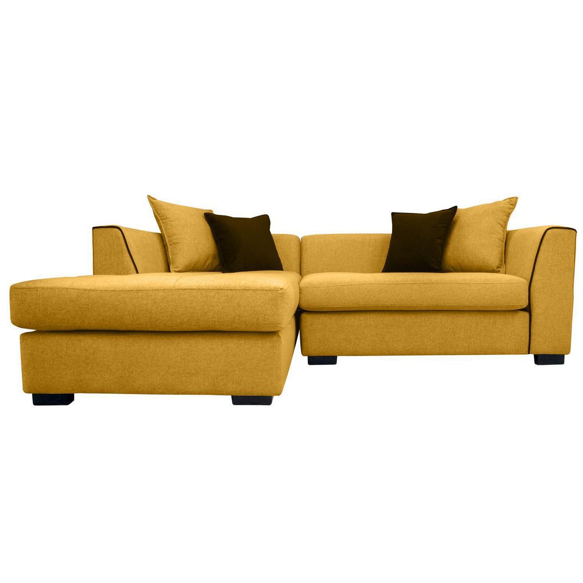 SOFAS HOME - Seccional Espoz 3 Cuerpos Lino 220x70x90 cm