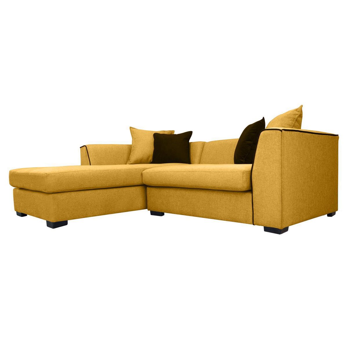 SOFAS HOME - Seccional Espoz 3 Cuerpos Lino 220x70x90 cm