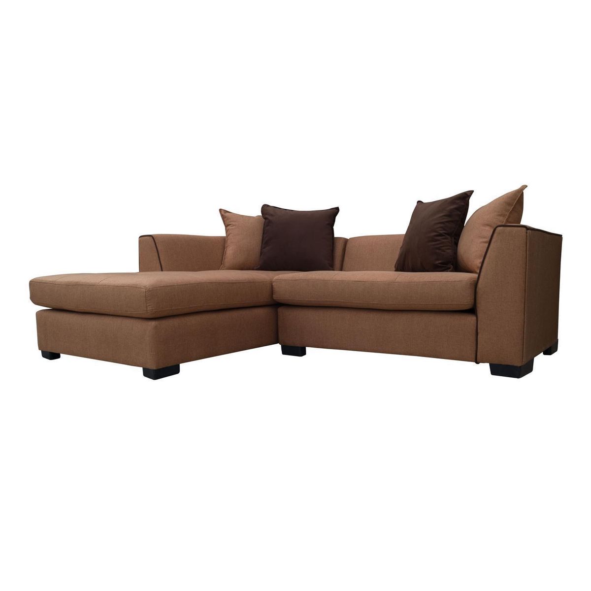 SOFAS HOME - Seccional Espoz 3 Cuerpos Lino 220x70x90 cm