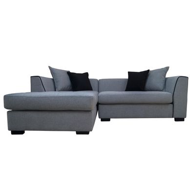 Seccional espoz 3 cuerpos lino gris claro 220x70x90 cm