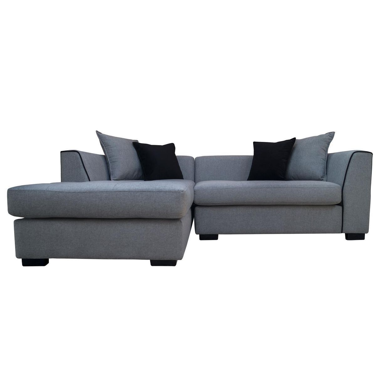 SOFAS HOME - Seccional Espoz 3 Cuerpos Lino 220x70x90 cm