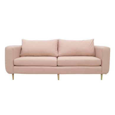 Sof amberes 2 cuerpos chenille palo rosa 230x90x85 cm