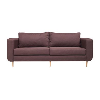 Sof amberes 2 cuerpos chenille caf oscuro 230x90x85 cm