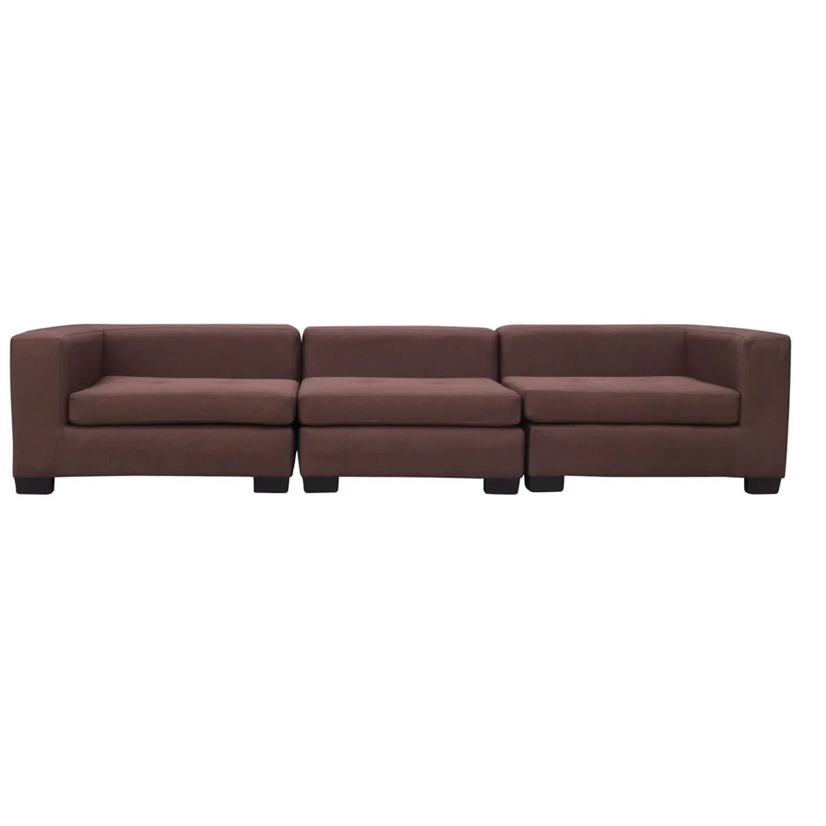 SOFAS HOME - Seccional Hendaya 3 Cuerpos Chenille 220x65x85 cm