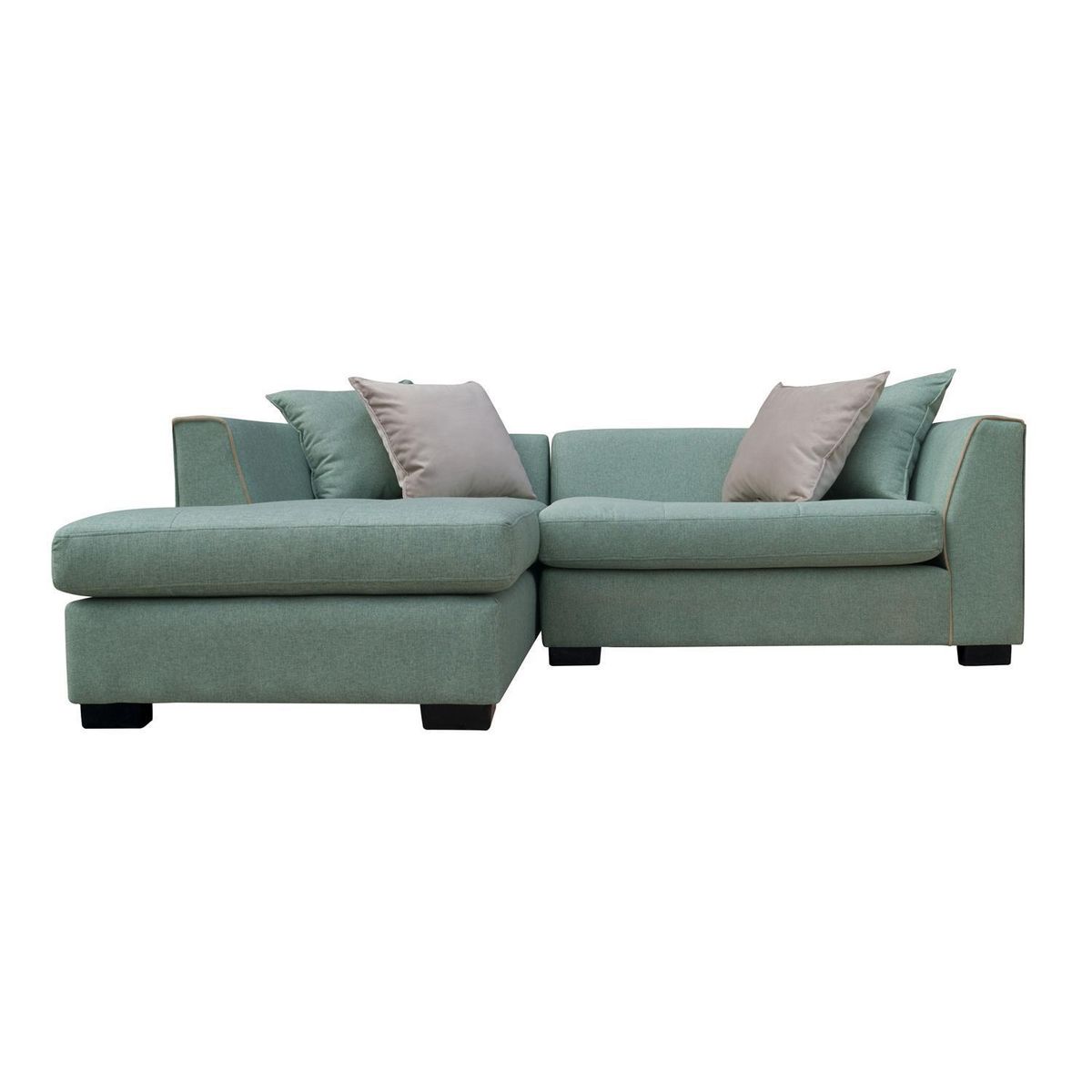 SOFAS HOME - Seccional Espoz 3 Cuerpos Lino 220x70x90 cm
