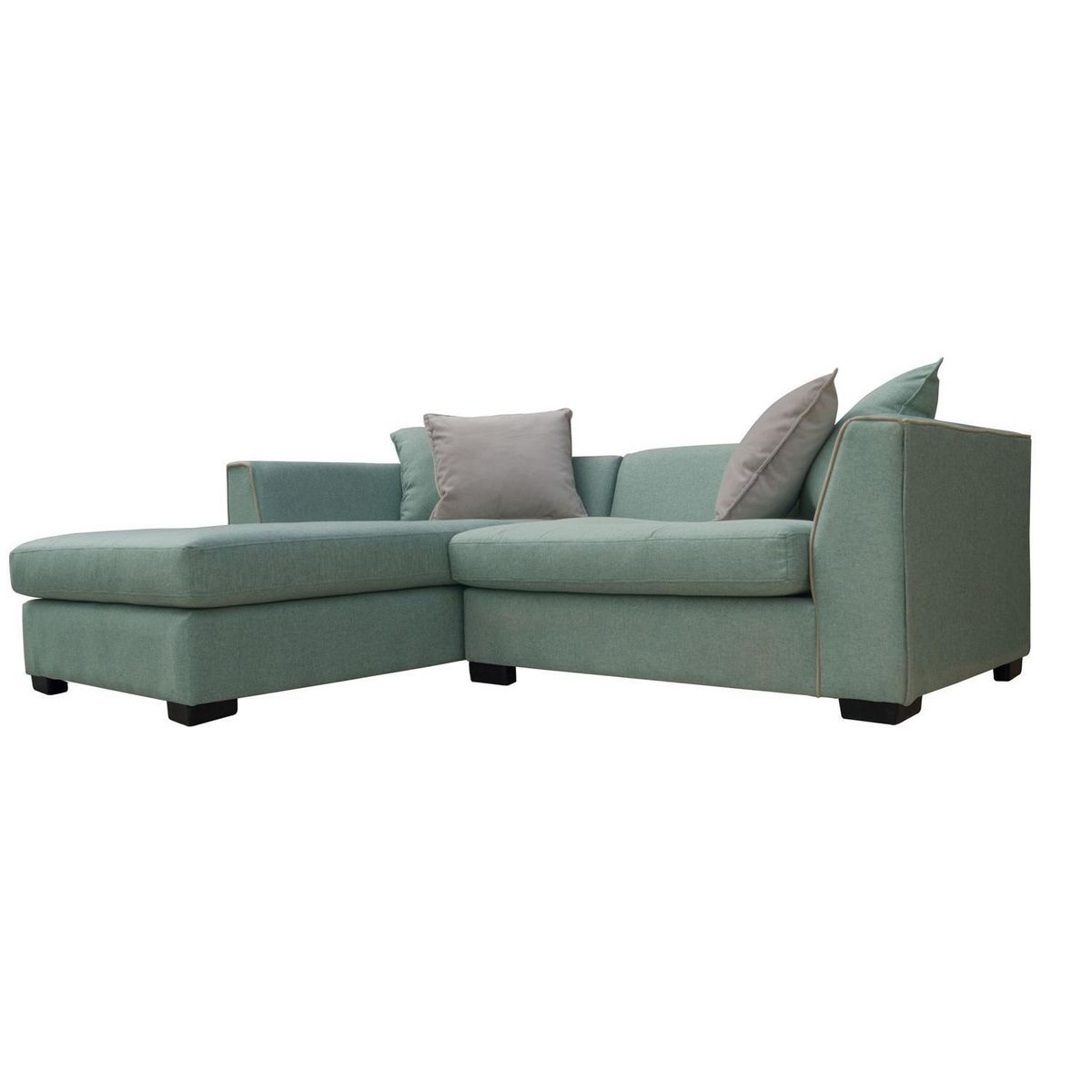 SOFAS HOME - Seccional Espoz 3 Cuerpos Lino 220x70x90 cm