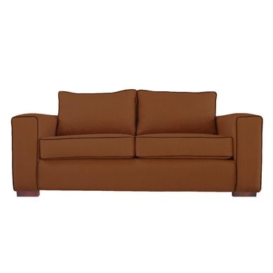 Sof atiu 3 cuerpos lino caf claro 200x80x85 cm