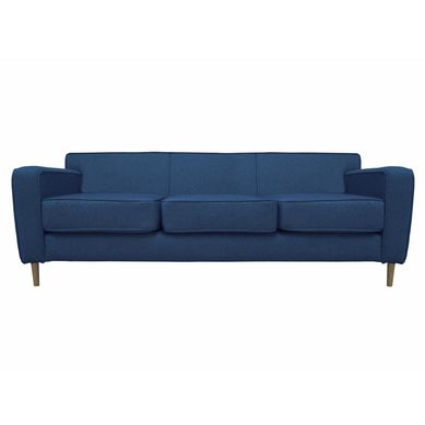 Sof adonia 3 cuerpos lino azul 200x85x90 cm