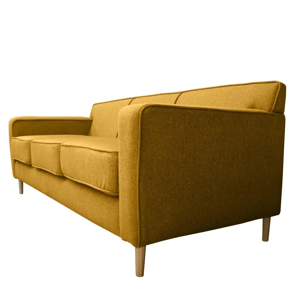 SOFAS HOME - Sofá Adonia 3 Cuerpos Lino 200x85x90 cm