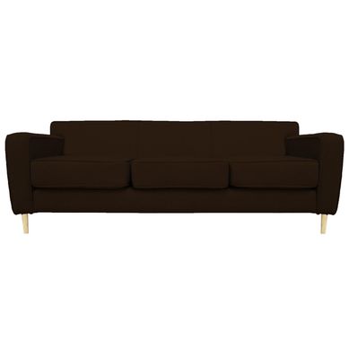 Sof adonia 3 cuerpos lino caf oscuro 200x85x90 cm