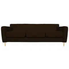 SOFAS HOME - Sofá Adonia 3 Cuerpos Lino 200x85x90 cm