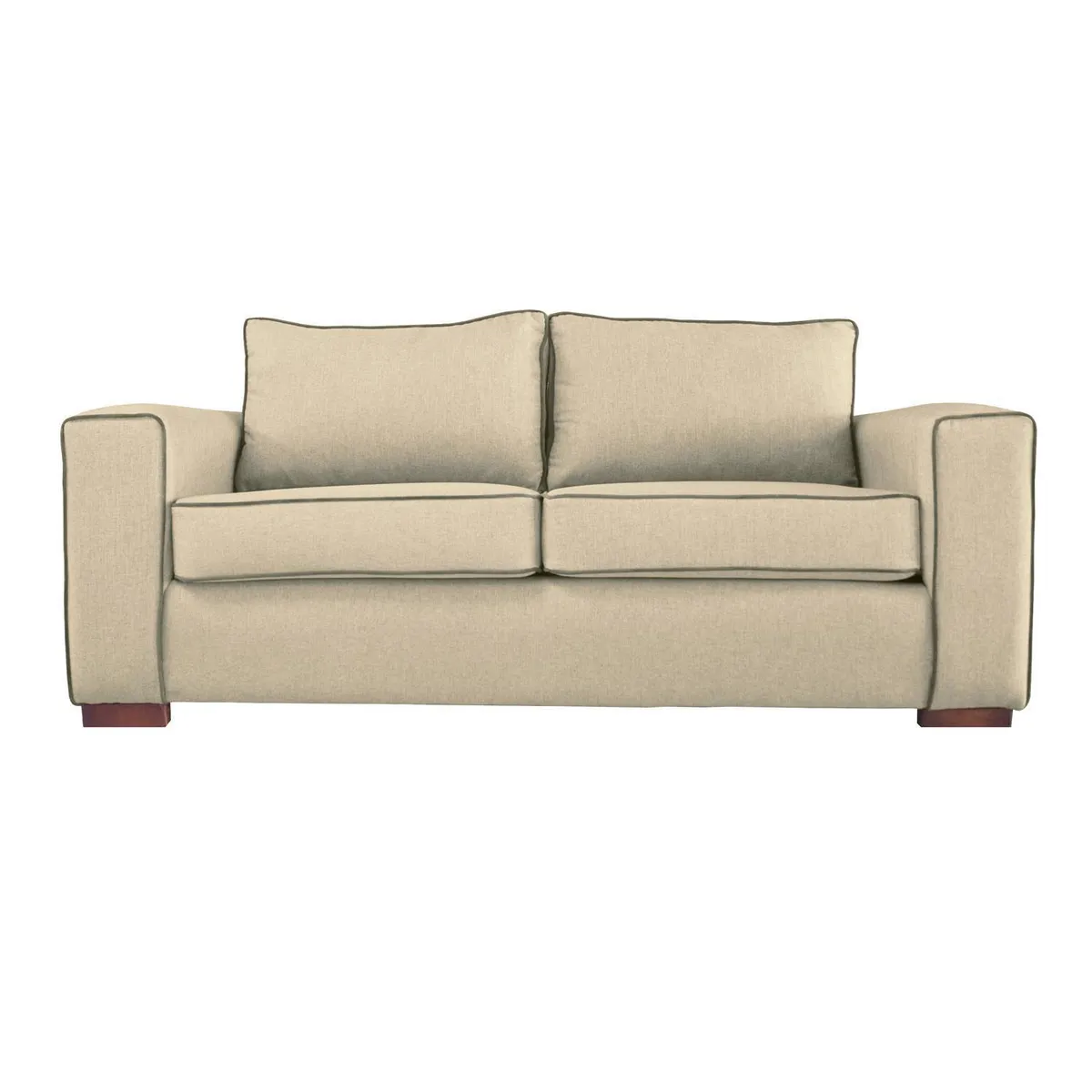 SOFAS HOME - Sofá 3 Cuerpos Atiu Lino 200x80x85 cm