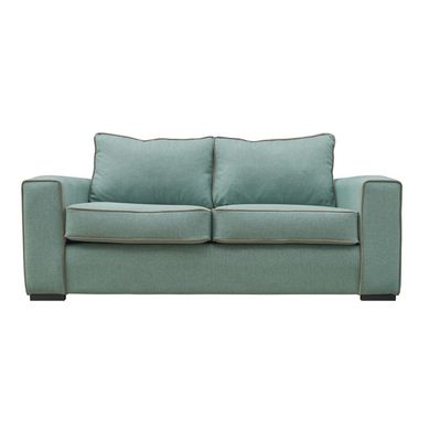 Sof atiu 3 cuerpos lino turquesa 200x80x85 cm