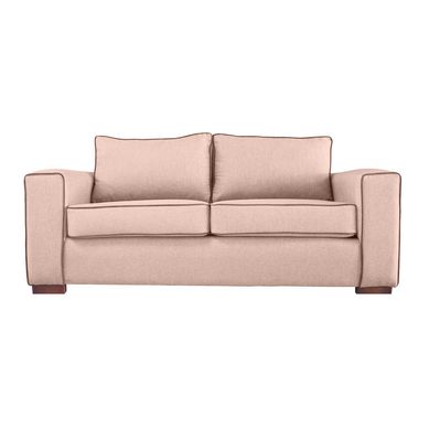 Sof atiu 3 cuerpos lino palo rosa 200x80x85 cm