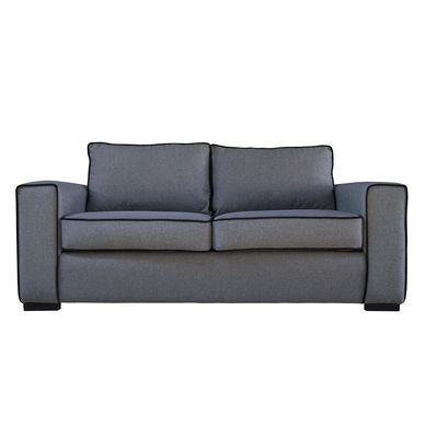 Sof atiu 3 cuerpos lino gris claro 200x80x85 cm