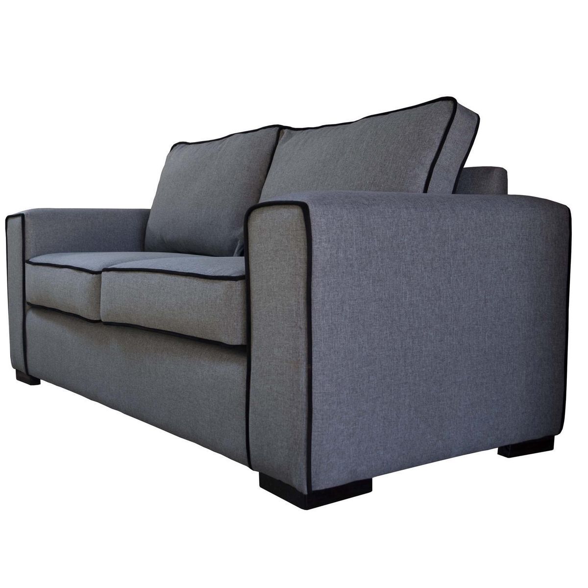 SOFAS HOME - Sofá 3 Cuerpos Atiu Lino 200x80x85 cm