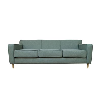 Sof adonia 3 cuerpos lino verde 200x85x90 cm