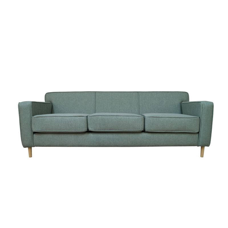 SOFAS HOME - Sofá Adonia 3 Cuerpos Lino 200x85x90 cm