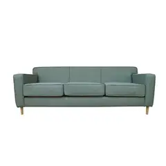 SOFAS HOME - Sofá Adonia 3 Cuerpos Lino 200x85x90 cm