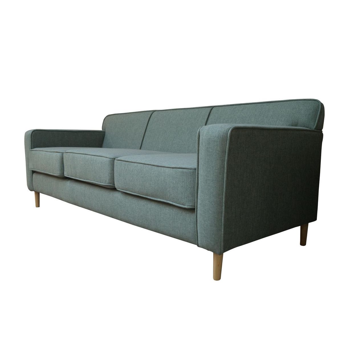 SOFAS HOME - Sofá Adonia 3 Cuerpos Lino 200x85x90 cm