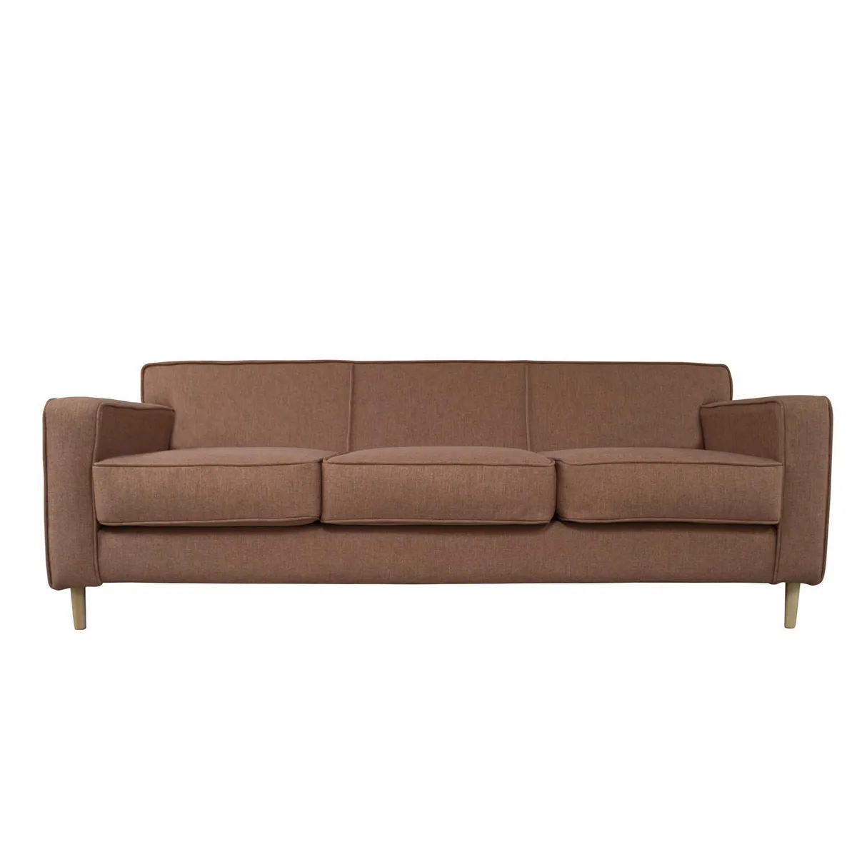 SOFAS HOME - Sofá Adonia 3 Cuerpos Lino 200x85x90 cm