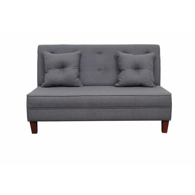 Sof 2 cuerpos urban 150x80x95 cm gris