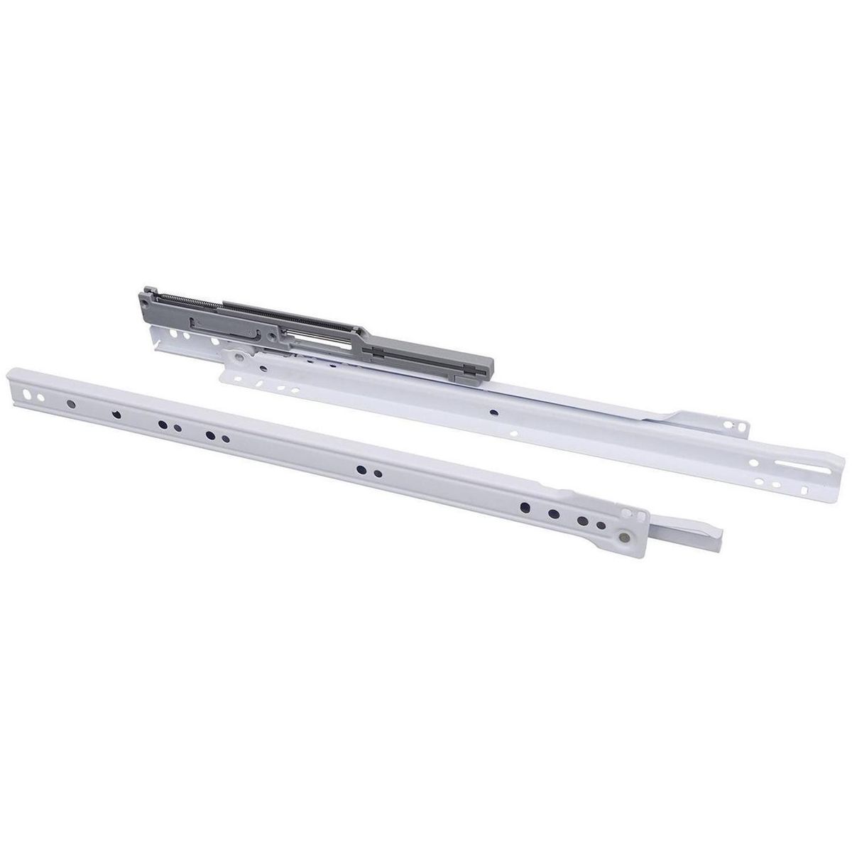 KUTZ - Corredera cajon sbp blanca 300mm cierre suave