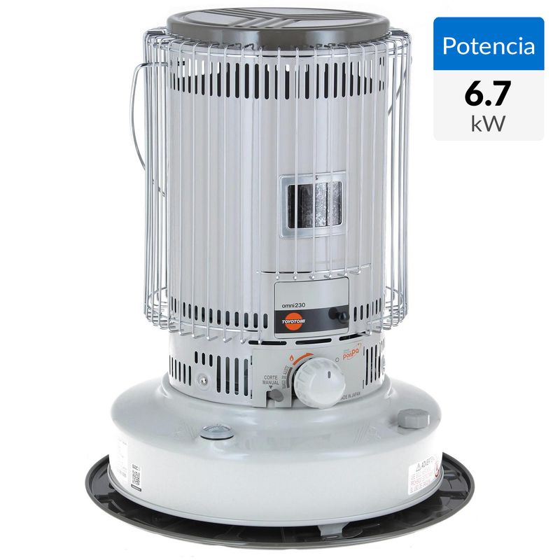 TOYOTOMI - Estufa Parafina OMNI 230 Blanco