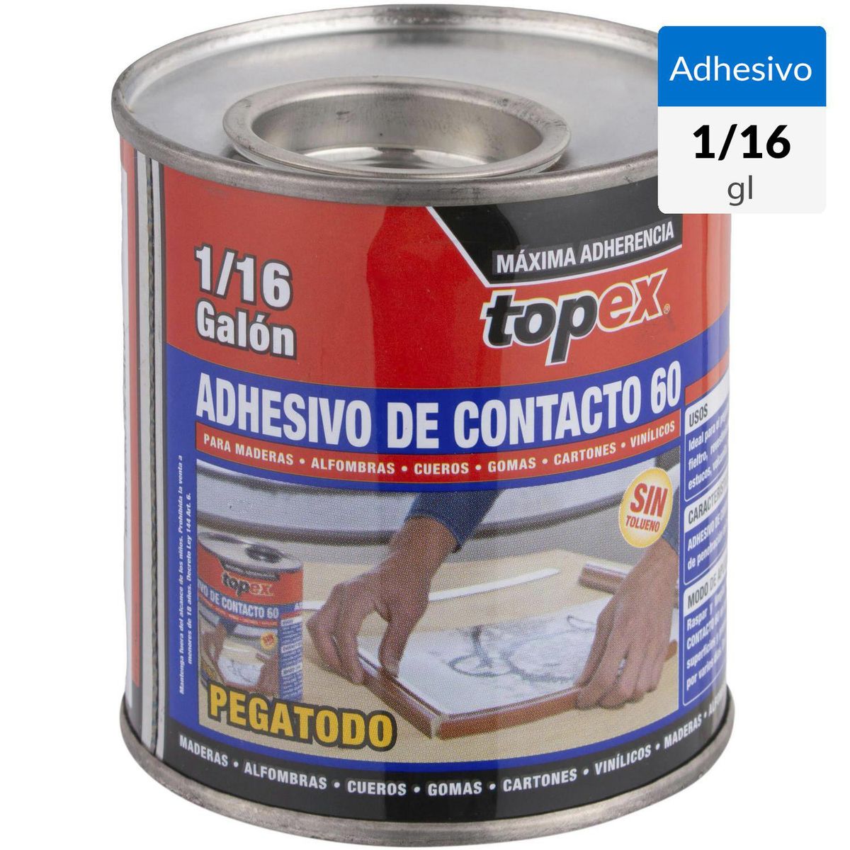 TOPEX - Adhesivo de contacto 1/16 gl
