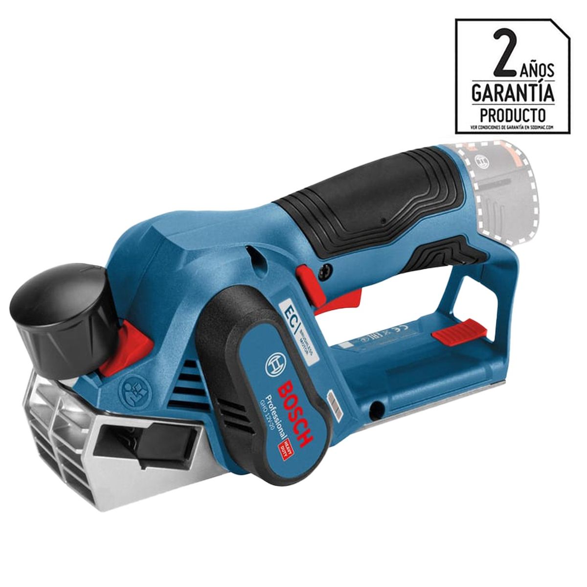 BOSCH - Cepillo inalámbrico 12V sin batería