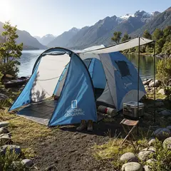 NATIONAL GEOGRAPHIC - Carpa Camping Canaima 6 Personas Azul