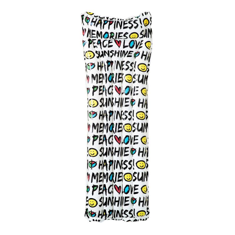 BESTWAY - Colchoneta Frases de Verano Multicolor 54x15x170 cm