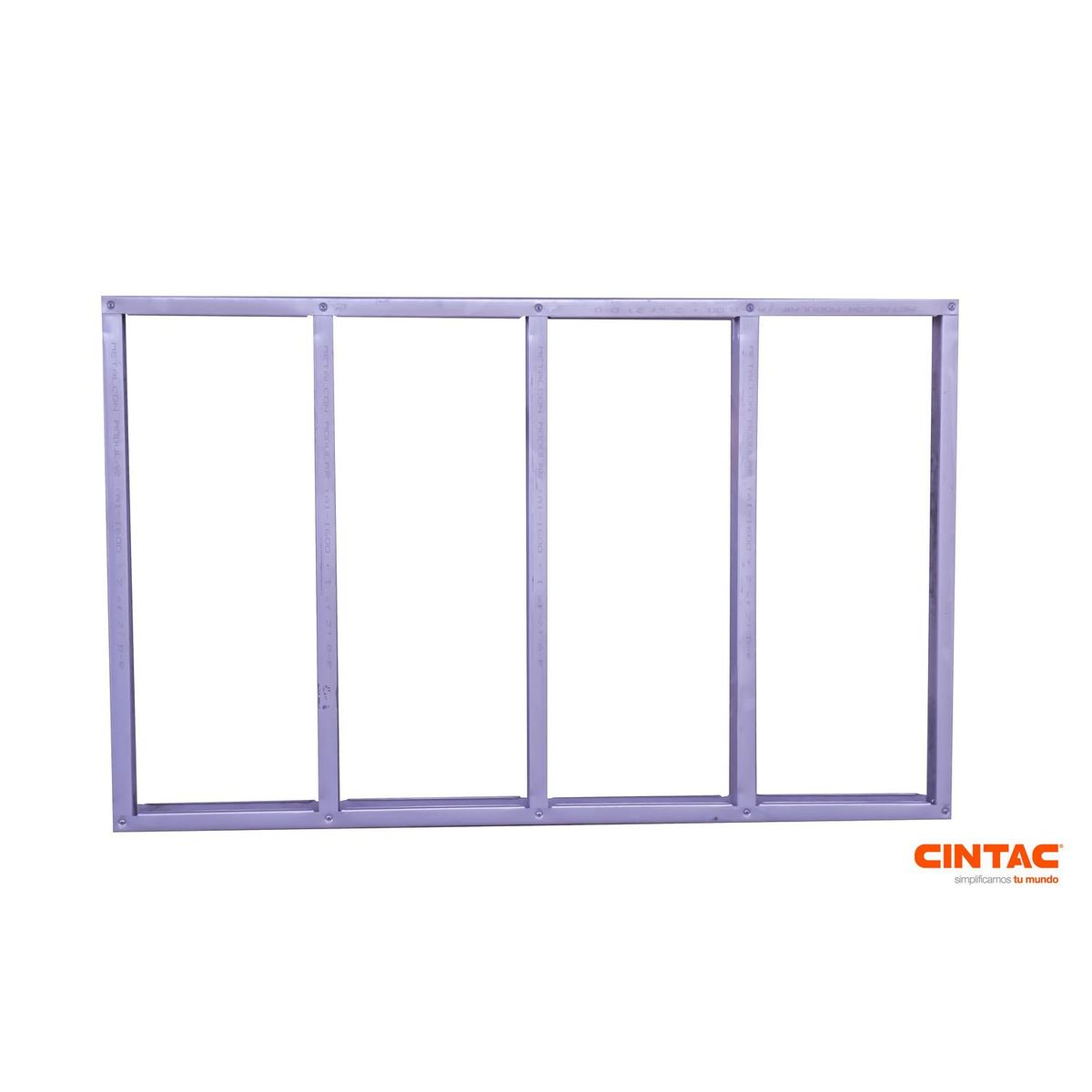 CINTAC - Panel Metalcon a1-1600 Antepecho Metal 1000xx90 mm 1.6 m