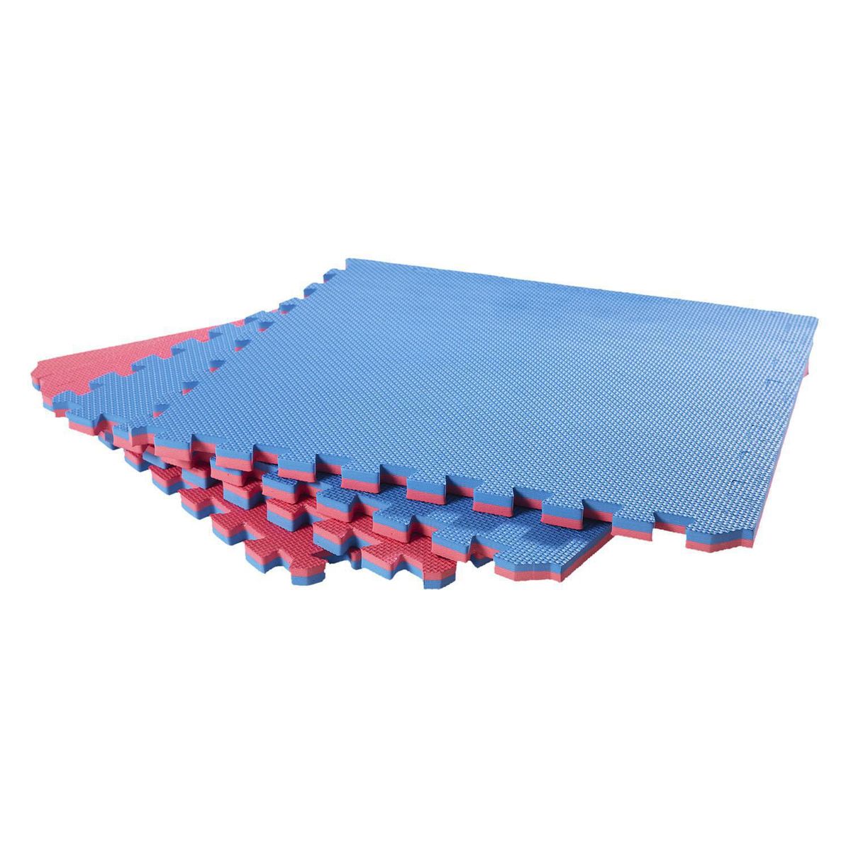 DIB - Pack 4 palmeta tatami sport 60x60 cm azul/rojo