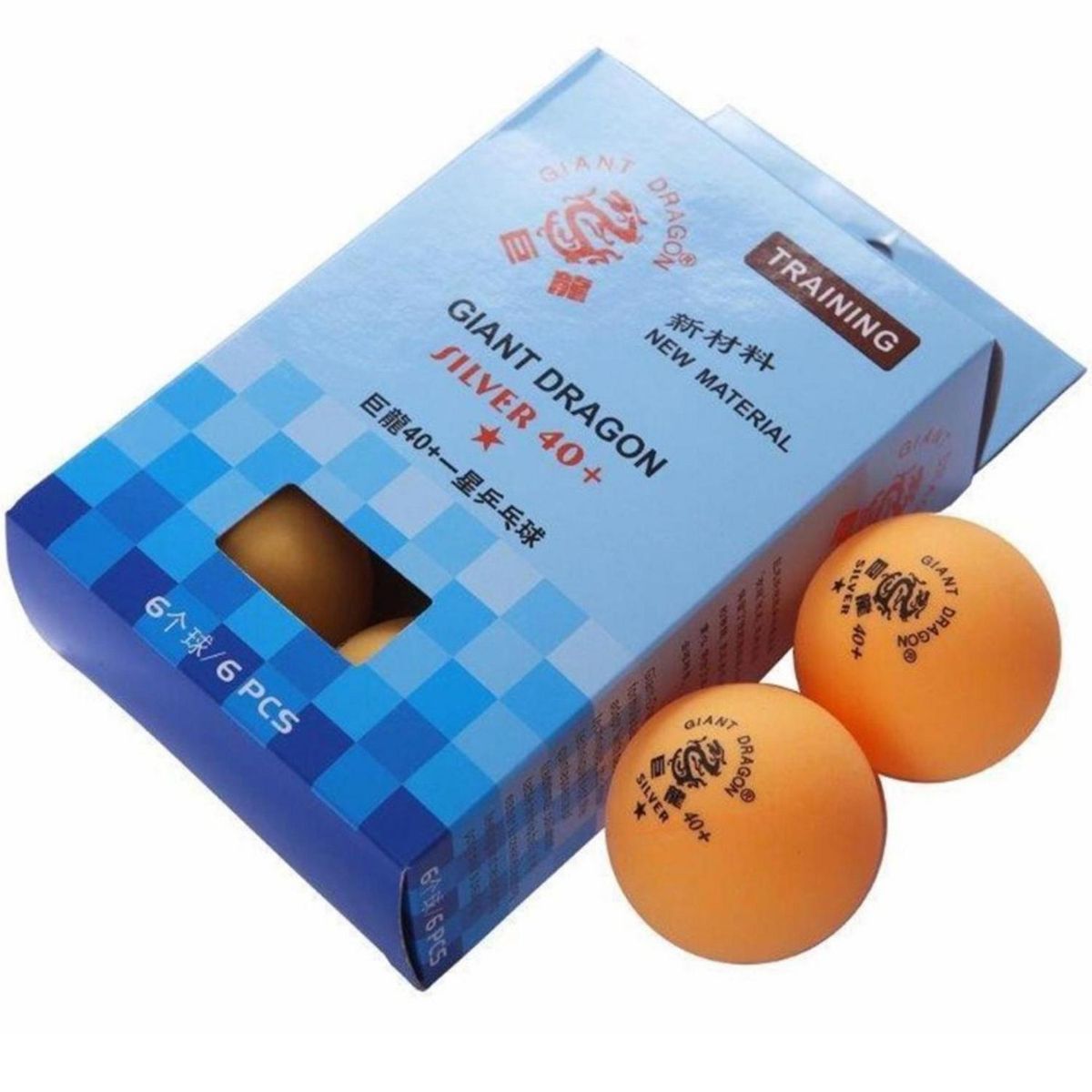 VADELL - Set de 6 Pelotas de Ping-Pong 1 Estrella