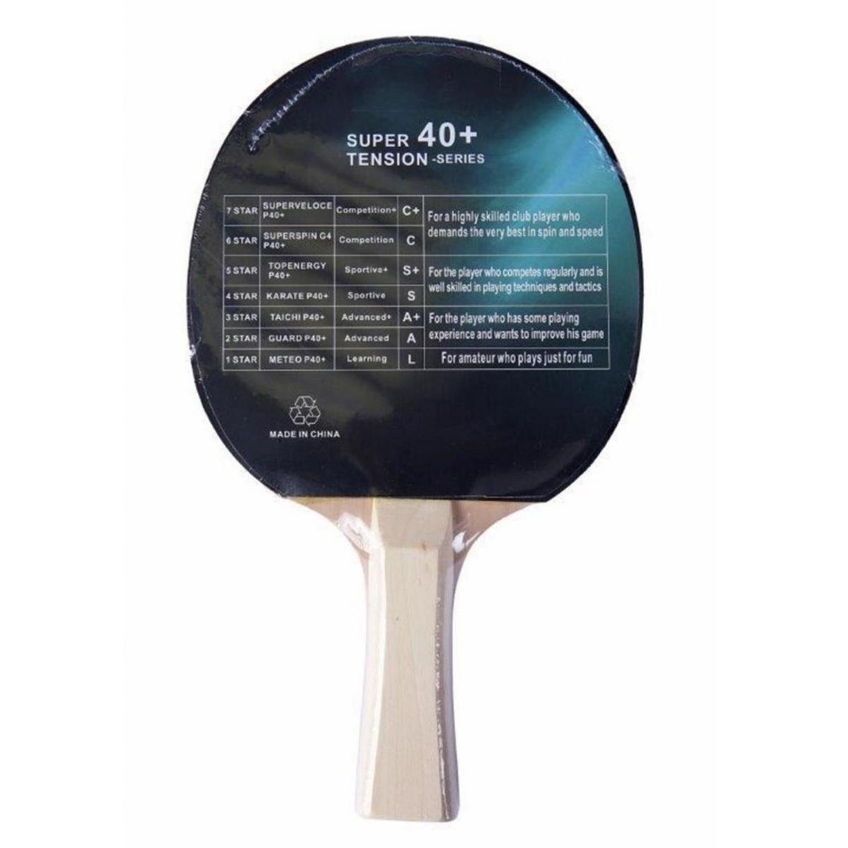 VADELL - Paleta De Ping-Pong 2 Estrellas