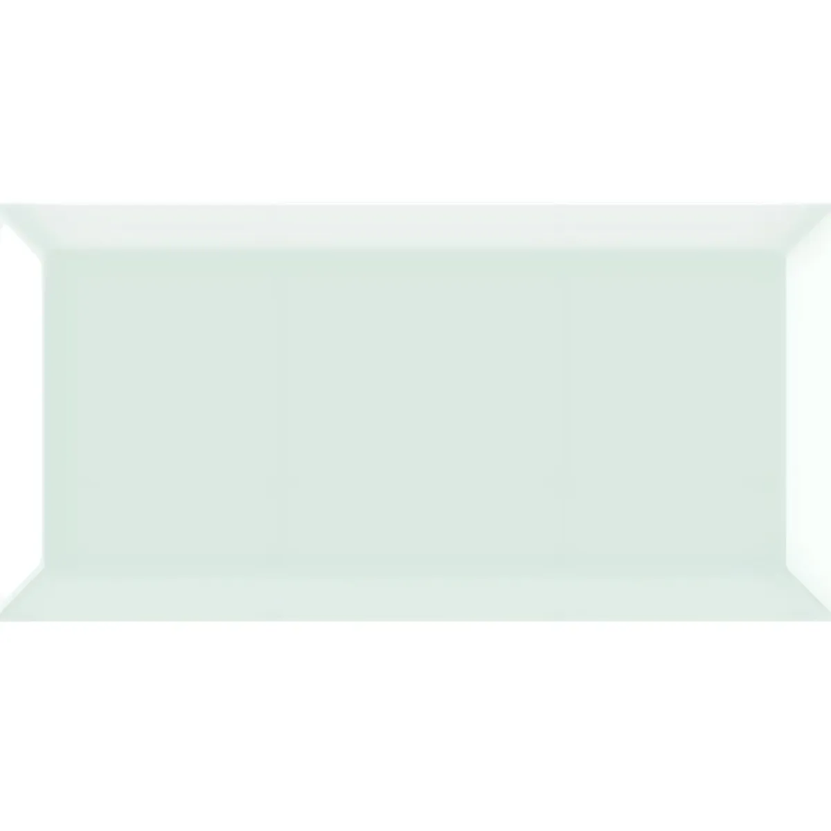 SUPER CERAMICA - Cerámica Muro 10x20 cm Metro Verde Claro 1 m2