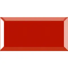 SUPER CERAMICA - Cerámica Muro 10x20 cm Metro Rojo 1 m2