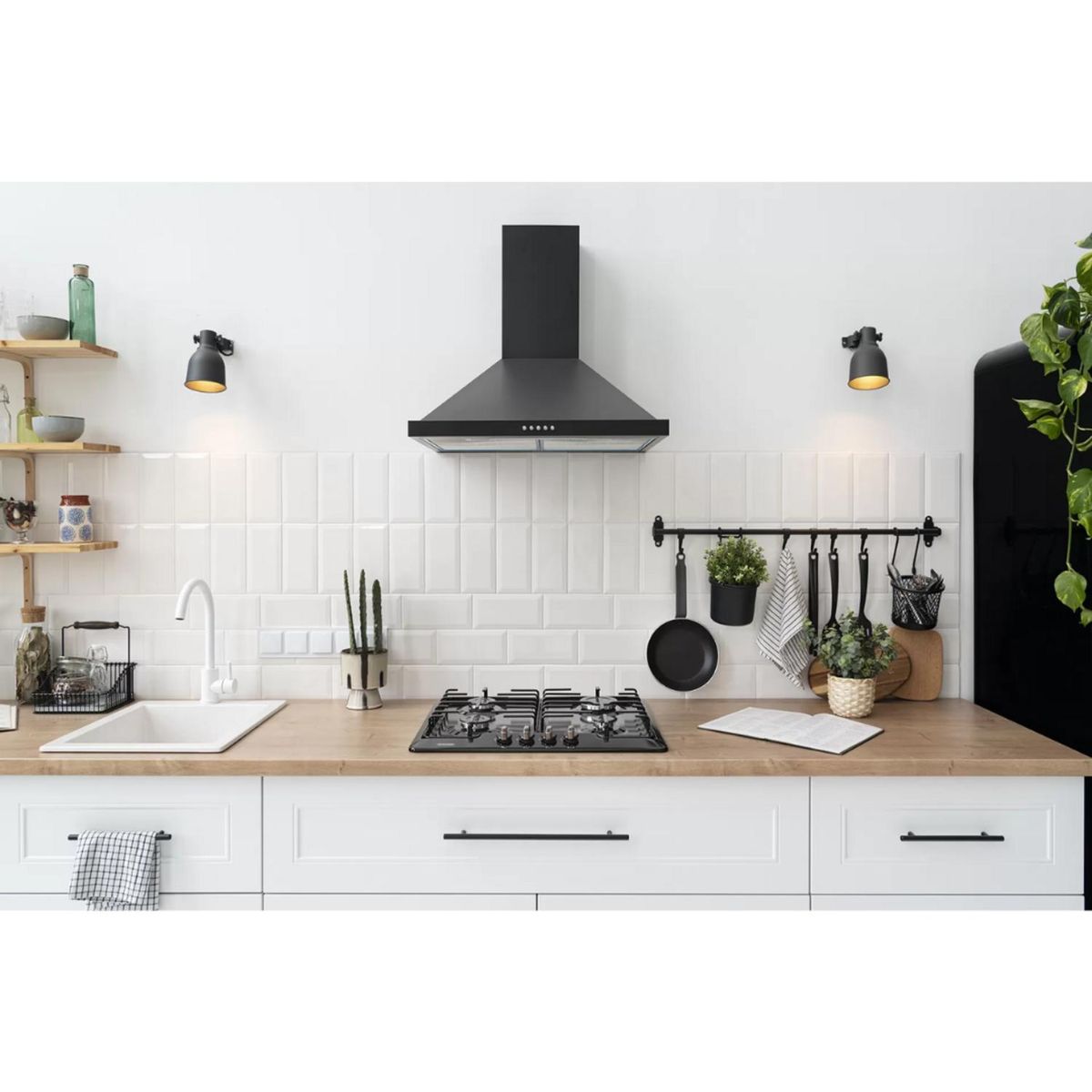 SUPER CERAMICA - Cerámica Muro 10x20 cm Metro Blanco Brillo 1 m2