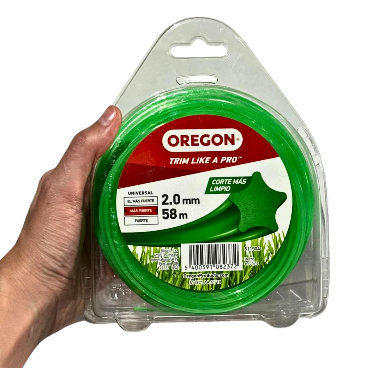 OREGON - Estrella Para Orilladora 2. 0Mm Largo 58 Metros