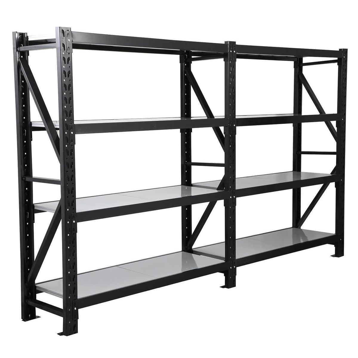 AUTORODEC - Estante 8 Nivel(es) 292x180x50 cm Negro